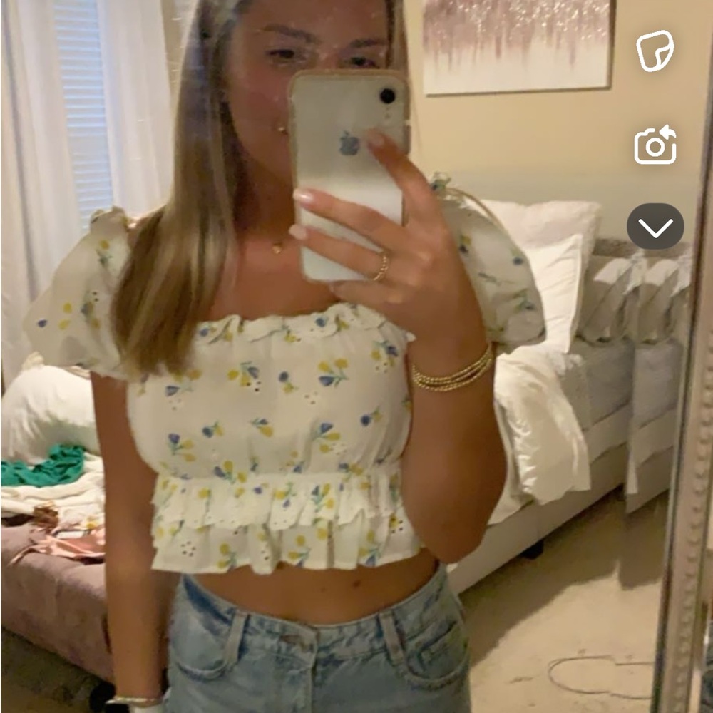 Zara crop top